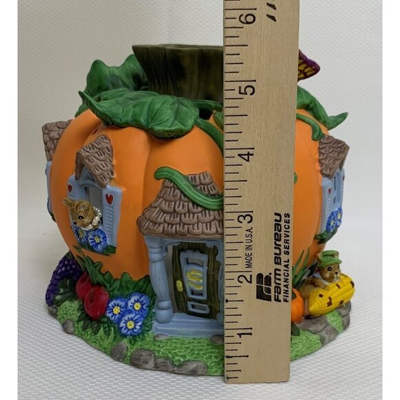 Partylite Harvest Pumpkin Tealight House Ceramic Candle Holder Autumn Decoration - Picture 11 of 13